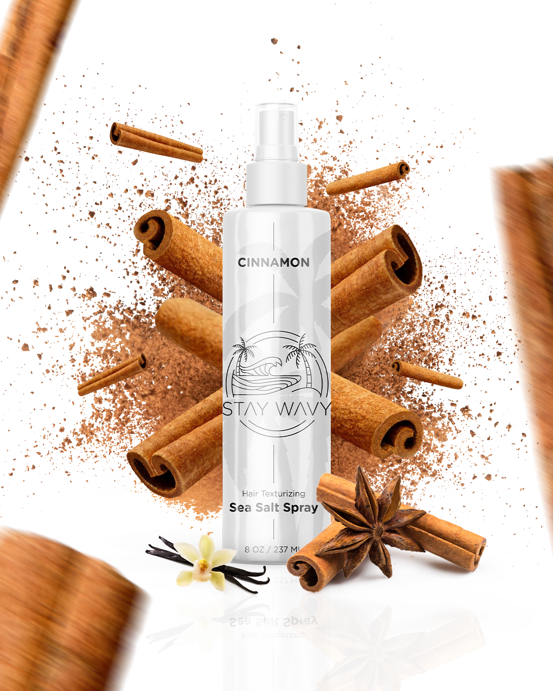 Sea Salt Spray - Cinnamon
